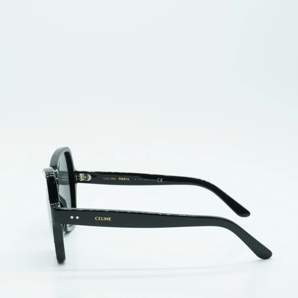 NEW CELINE WOMEN BLACK SUNGLASSES CELINE CL4066IS 01A SUNGLASSES - Picture 4 of 6